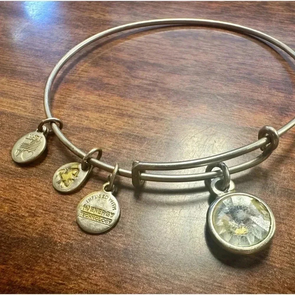 Alex‎ and Ani Glass Charm Bracelet - Picture 1 of 1